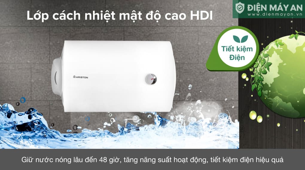 Bình nóng lạnh Ariston 50 lít PRO R 50 SH 2.5 FE